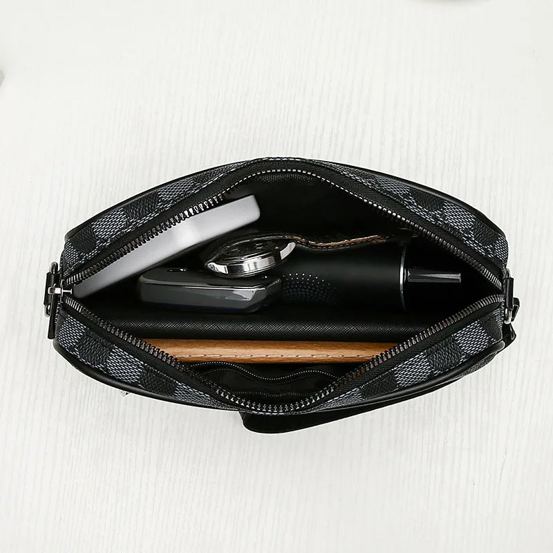 ARISEN™ Crossbody Bag (Noir Grid)