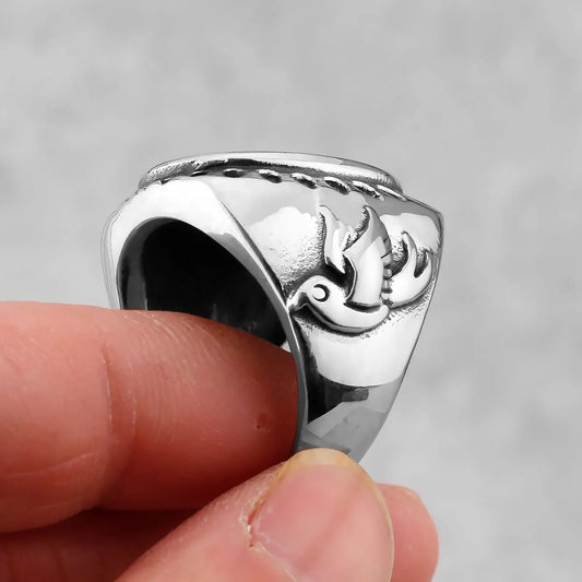 ARISEN™ Prayers Up Signet Ring (Silver)