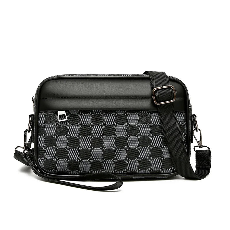 ARISEN™ Crossbody Bag (Noir Grid)