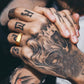 ARISEN™ Thin Signet Ring (Silver/Gold)
