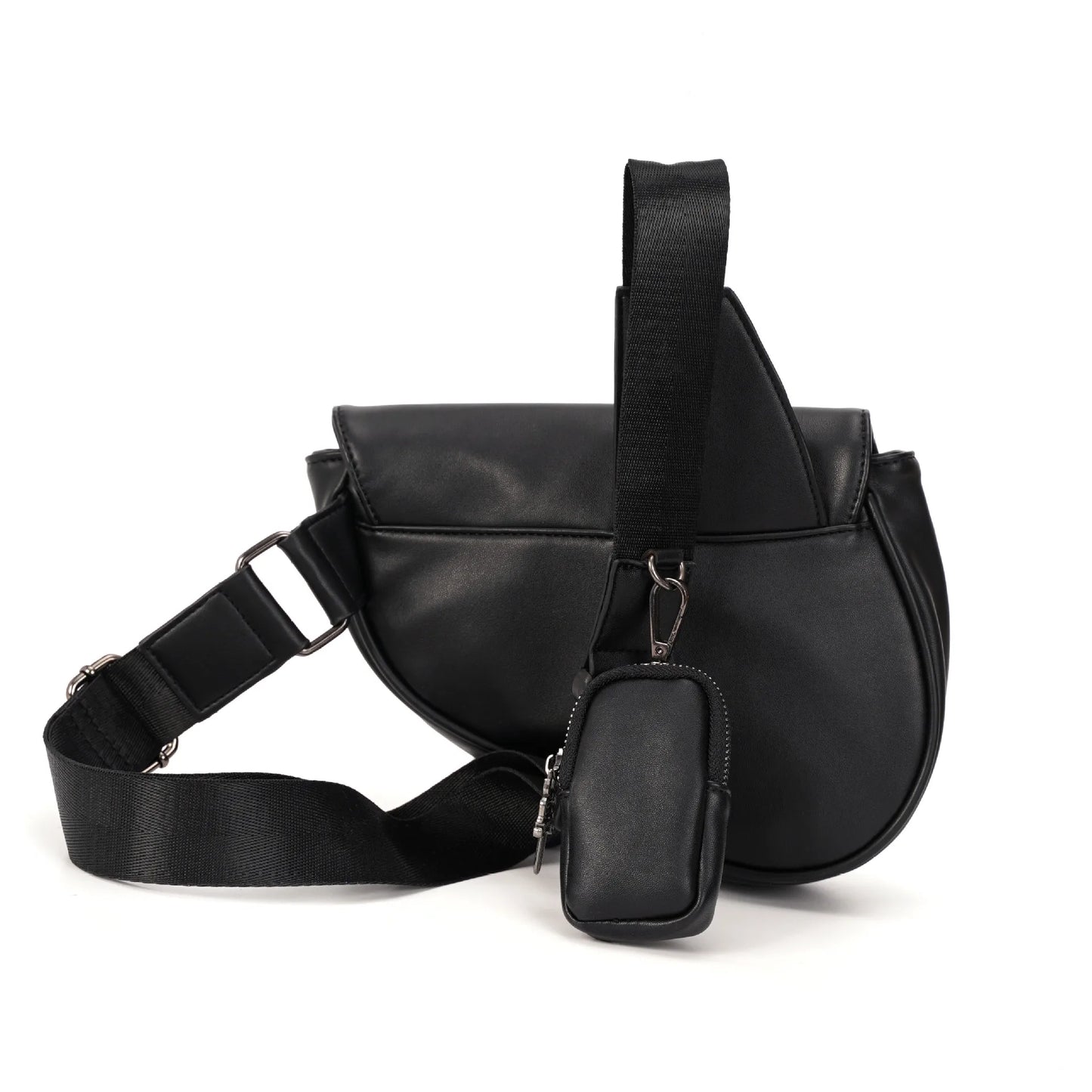 ARISEN™ Leather Saddle Bag (Black)