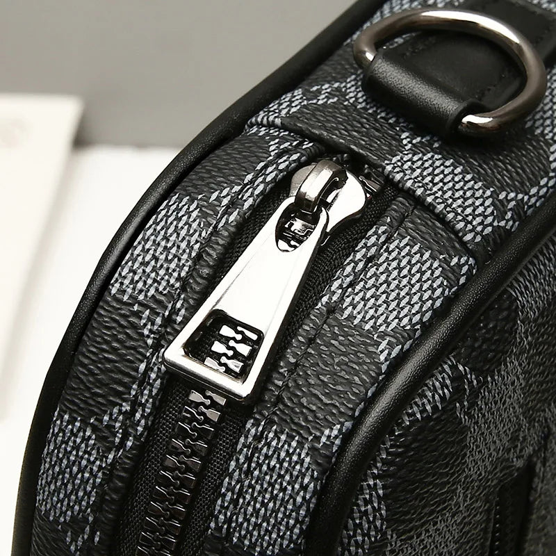 ARISEN™ Crossbody Bag (Noir Grid)