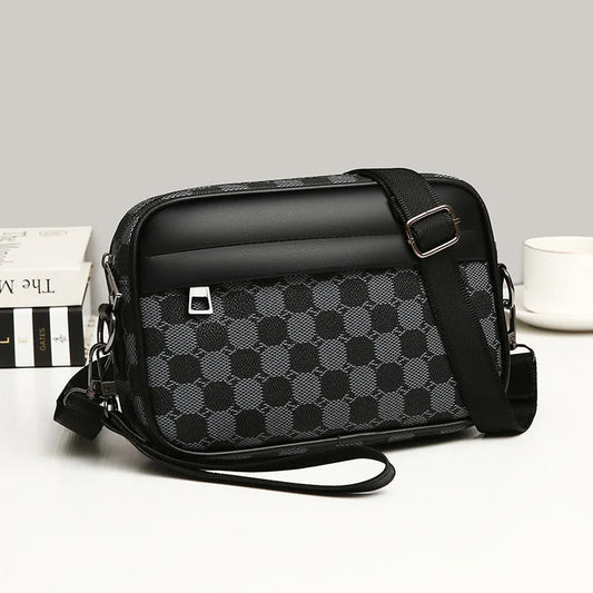 ARISEN™ Crossbody Bag (Noir Grid)