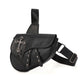 ARISEN™ Leather Saddle Bag (Black)