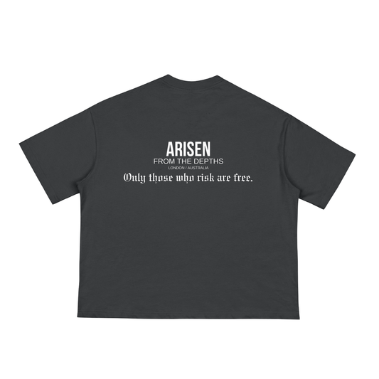 ARISEN™ Classic Boxy Tee - 230 GSM (Onyx Black)