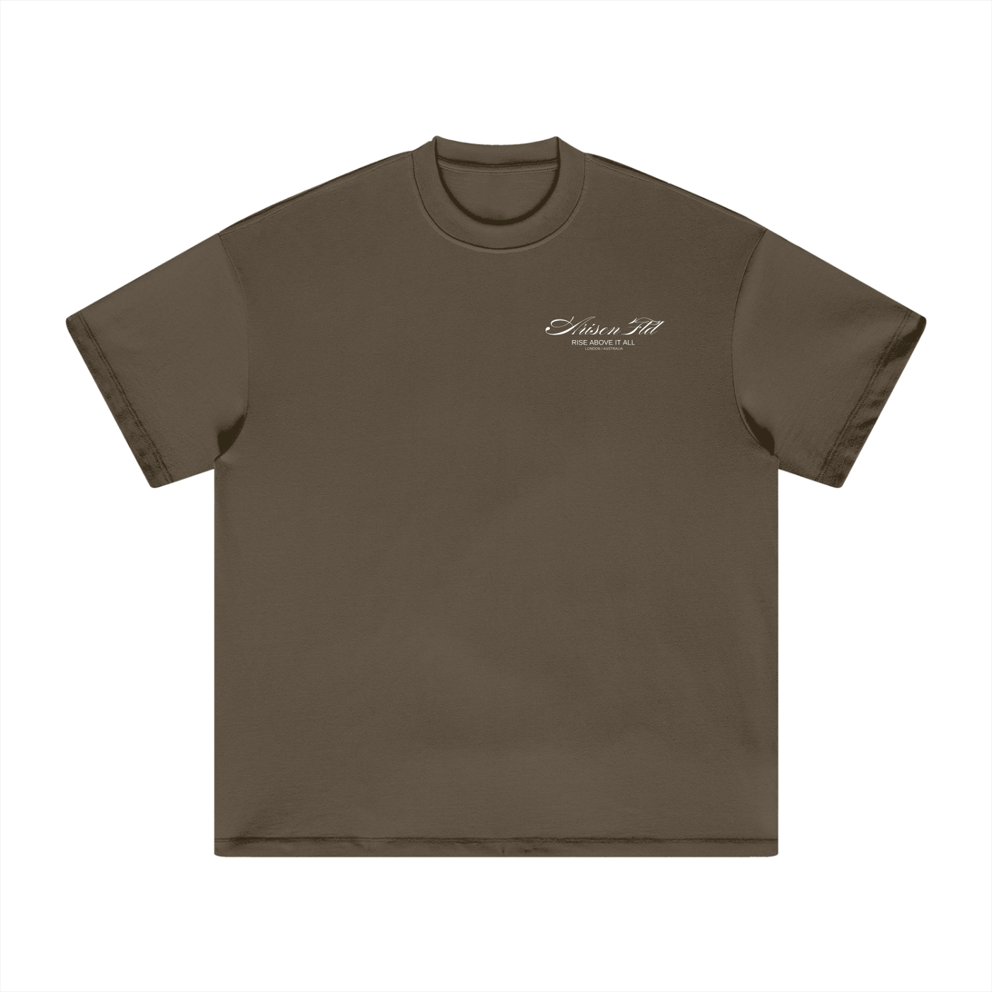 ARISEN™ Heavyweight Cotton T-Shirt (Onyx Black)