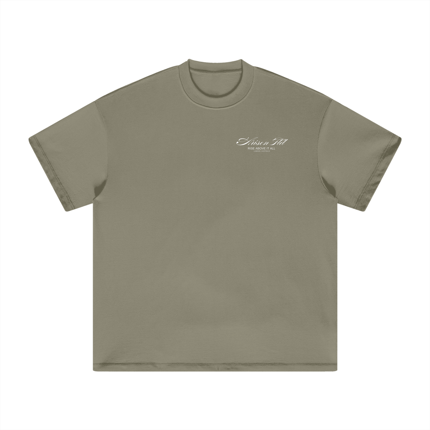 ARISEN™ Heavyweight Cotton T-Shirt (Onyx Black)