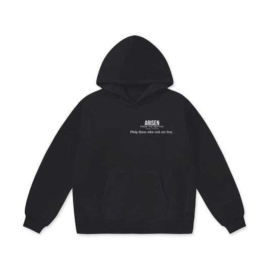 ARISEN Men's Heavy Weight Hoodie (Black) - ARISEN FROM THE DEPTHS